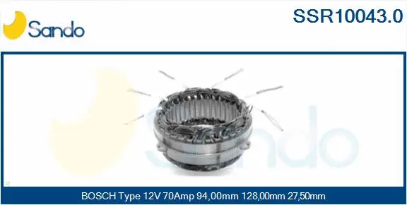 Stator, alternator (SSR10043.0)