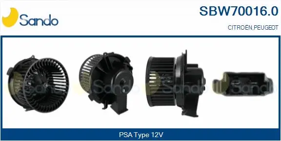 Interior Blower (SBW70016.0)