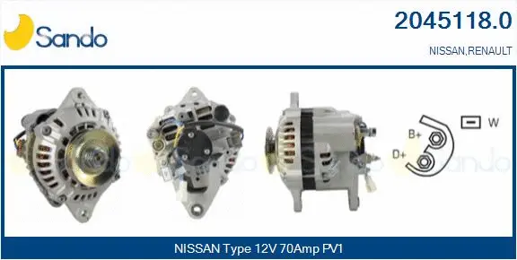 Alternator (2045118.0)