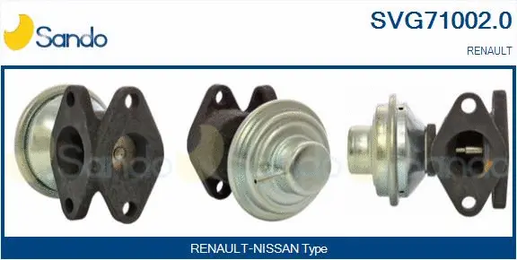 EGR Valve (SVG71002.0)
