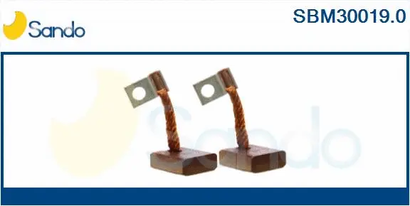 Carbon Brush, starter (SBM30019.0)