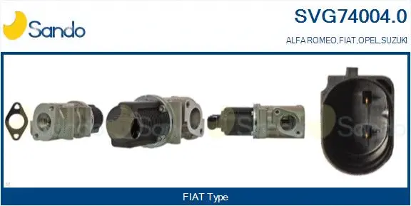 EGR Valve (SVG74004.0)