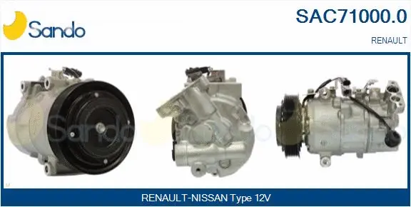 Compressor, air conditioning (SAC71000.0)