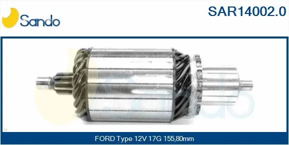Armature, starter (SAR14002.0)