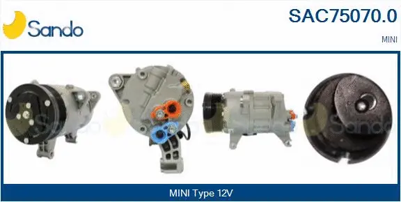 Compressor, air conditioning (SAC75070.0)
