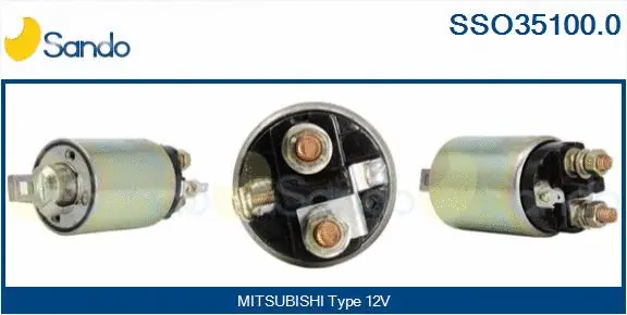 Solenoid Switch, starter (SSO35100.0)