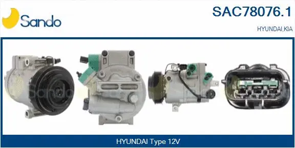 Compressor, air conditioning (SAC78076.1)