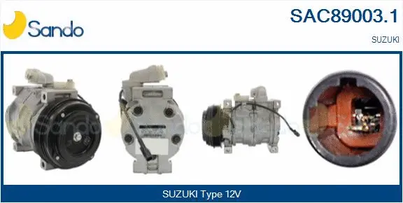 Compressor, air conditioning (SAC89003.1)