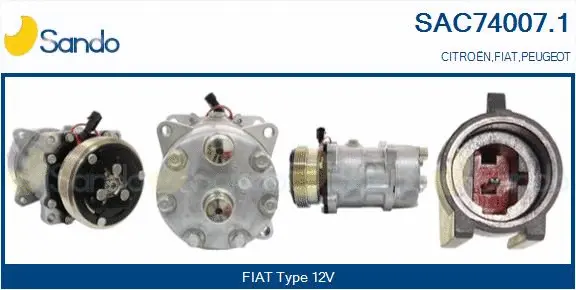 Compressor, air conditioning (SAC74007.1)