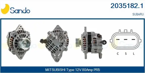 Alternator (2035182.1)