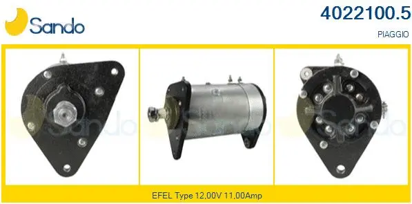 Alternator, starter (4022100.5)