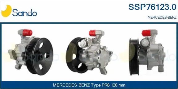 Hydraulic Pump, steering (SSP76123.0)