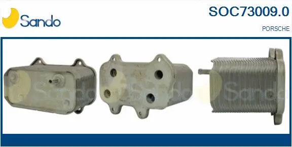 Oil Cooler, engine oil (SOC73009.0)