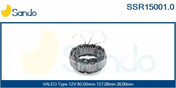 Stator, alternator (SSR15001.0)