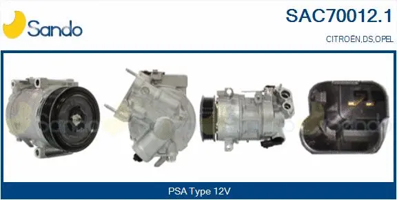 Compressor, air conditioning (SAC70012.1)