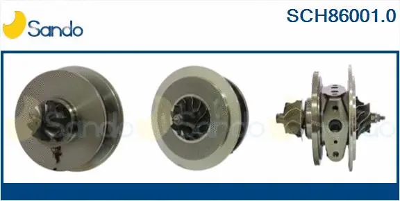 Core assembly, turbocharger (SCH86001.0)