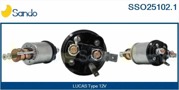 Solenoid Switch, starter (SSO25102.1)