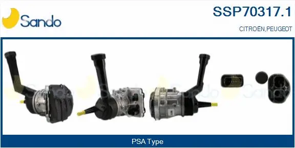 Hydraulic Pump, steering (SSP70317.1)