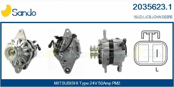 Alternator (2035623.1)