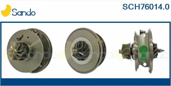 Core assembly, turbocharger (SCH76014.0)