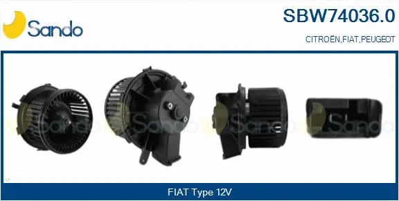 Interior Blower (SBW74036.0)