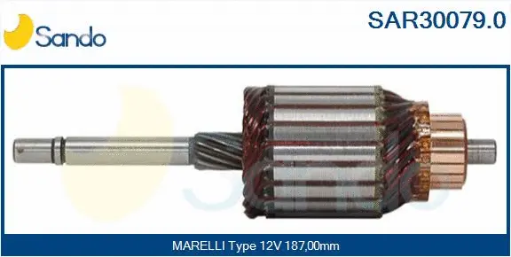 Armature, starter (SAR30079.0)