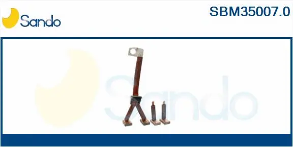 Carbon Brush, starter (SBM35007.0)