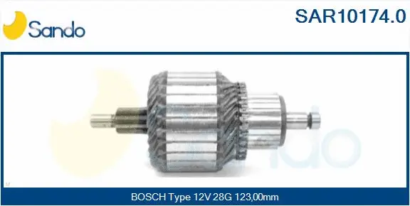 Armature, starter (SAR10174.0)