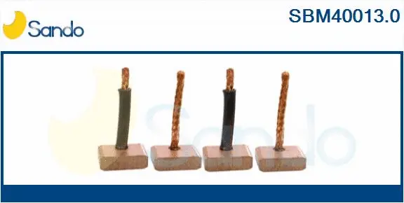 Carbon Brush, starter (SBM40013.0)