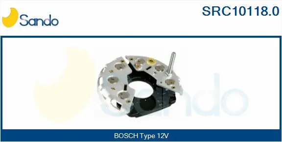 Rectifier, alternator (SRC10118.0)