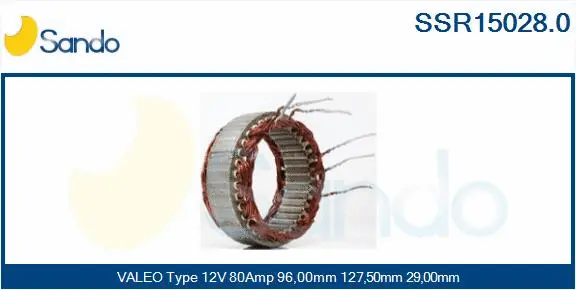 Stator, alternator (SSR15028.0)