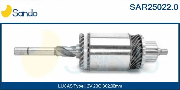 Armature, starter (SAR25022.0)