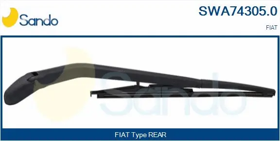 Wiper Arm, window cleaning (SWA74305.0)