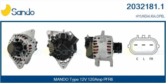 Alternator (2032181.1)