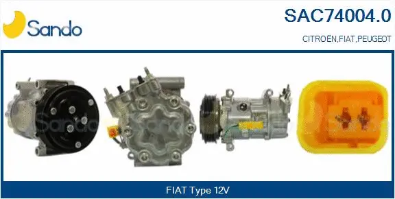 Compressor, air conditioning (SAC74004.0)