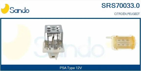 Resistor, interior blower (SRS70033.0)