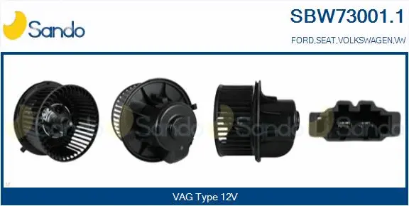 Interior Blower (SBW73001.1)