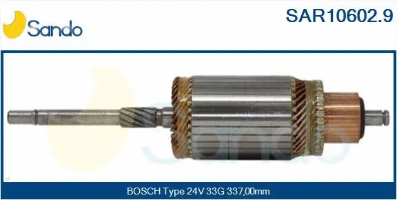 Armature, starter (SAR10602.9)