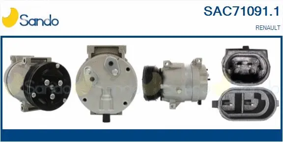 Compressor, air conditioning (SAC71091.1)