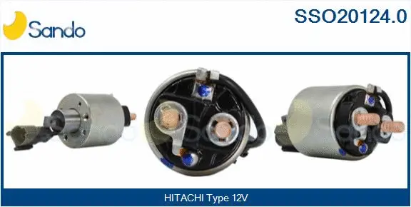 Solenoid Switch, starter (SSO20124.0)