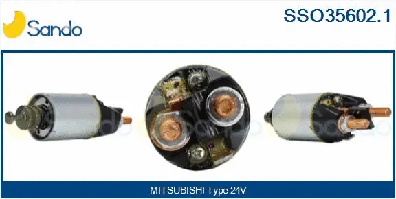 Solenoid Switch, starter (SSO35602.1)
