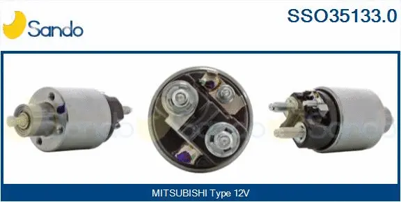 Solenoid Switch, starter (SSO35133.0)
