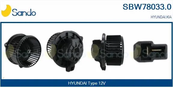 Interior Blower (SBW78033.0)