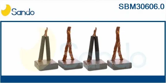 Carbon Brush, starter (SBM30606.0)