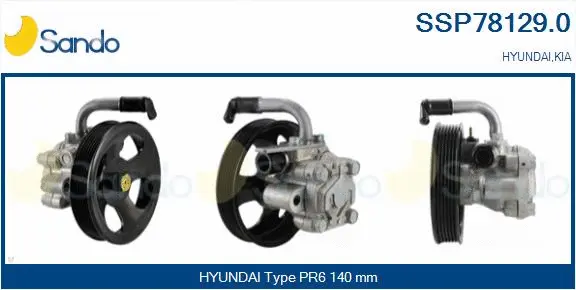 Hydraulic Pump, steering (SSP78129.0)