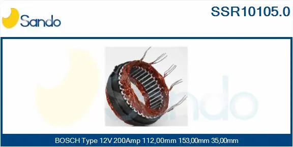 Stator, alternator (SSR10105.0)