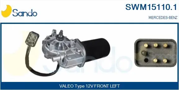 Wiper Motor (SWM15110.1)