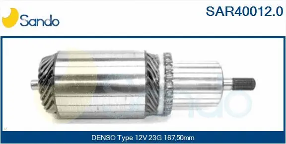 Armature, starter (SAR40012.0)