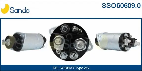 Solenoid Switch, starter (SSO60609.0)