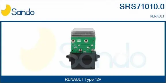 Resistor, interior blower (SRS71010.0)